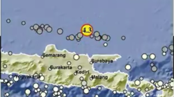 Kabupaten Tuban Jawa Timur Kembali Diguncang Gempa Magnitudo 4,3