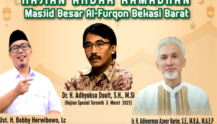 Ramadhan 1446 H, Al-Furqon Kotabaru Kota Bekasi Penuh Hikmah, Rahmat & Ilmu