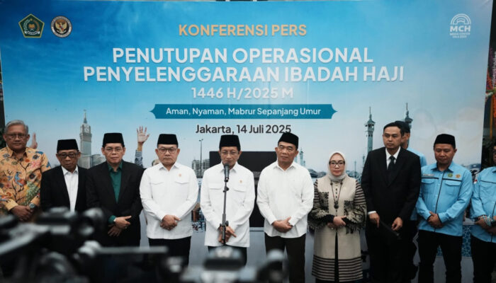 Penutupan Haji 2025, Menag Beberkan Kunci Sukses 5BPH
