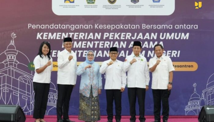 Kementerian PU dan Tiga Kementerian Lain Bangun Sinergi Infrastruktur Pesantren