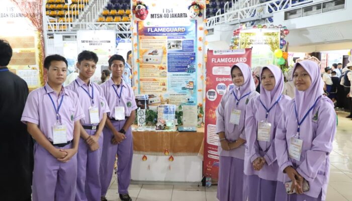 MTsN 40 Jakarta Kembangkan Robot “Flame Guard” untuk Mitigasi Kebakaran Permukiman Padat