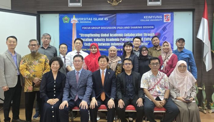 UNISMA Bekasi–Keimyung College Korea Selatan Jajaki Kerja Sama Akademik dan Budaya