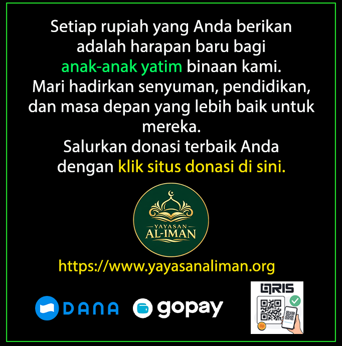 Donasi Yayasan Al Iman