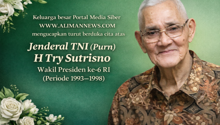 Jenderal TNI (Purn) Try Sutrisno Wafat, Indonesia Kehilangan Putra Terbaik