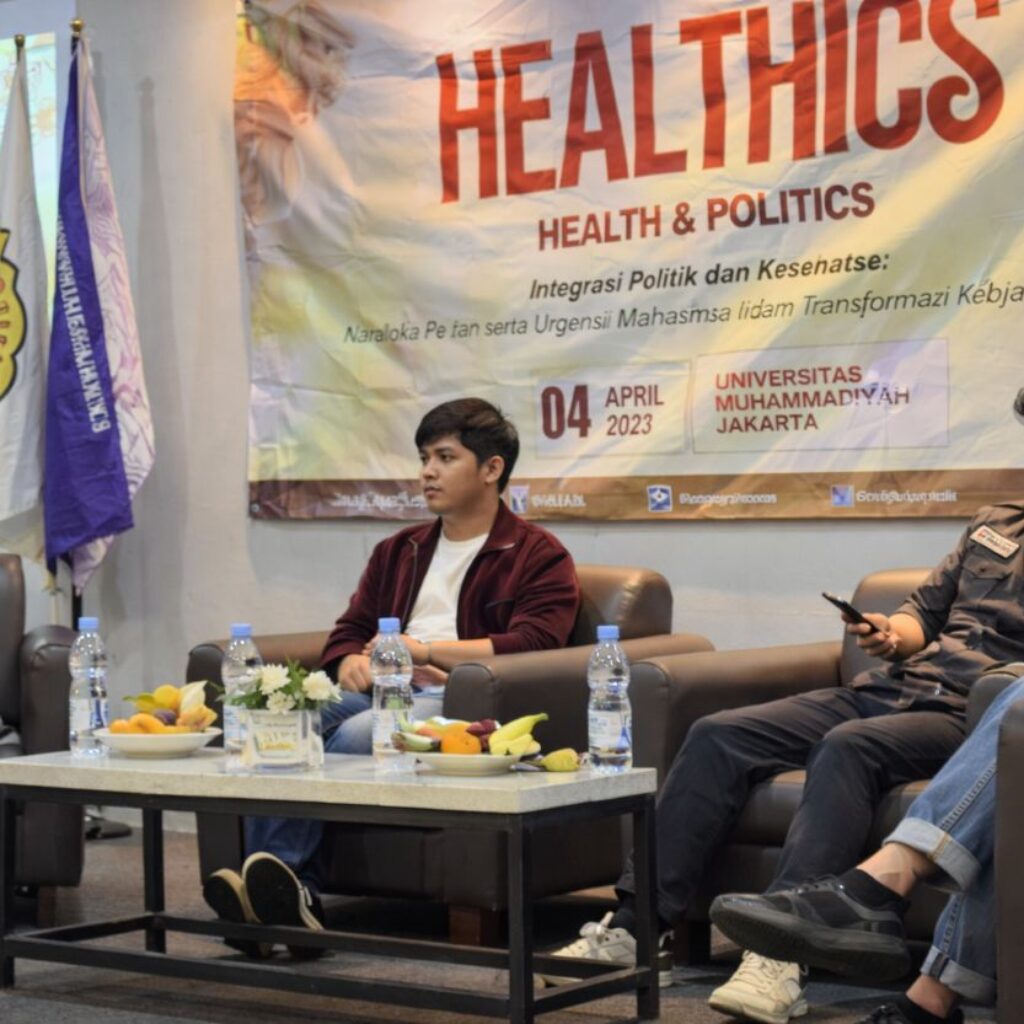 FKM UMJ Dorong Peran Mahasiswa dalam Kebijakan Publik Lewat Diskusi HEALTHICS