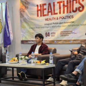 FKM UMJ Dorong Peran Mahasiswa dalam Kebijakan Publik Lewat Diskusi HEALTHICS