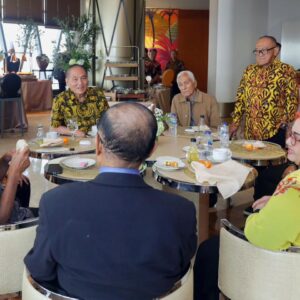 Aburizal Bakrie Tekankan Persatuan di Halalbihalal Golkar