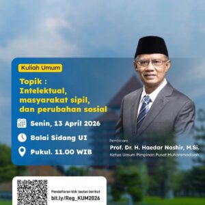 Ketum PP Muhammadiyah Hari Ini Pukul 11.00 WIB, Akan Sampaikan Kuliah Umum di UI