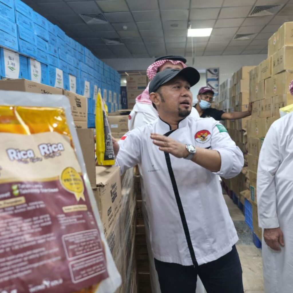 23 Dapur Disiagakan, Kemenhaj Pastikan Konsumsi Jemaah Haji di Madinah Optimal