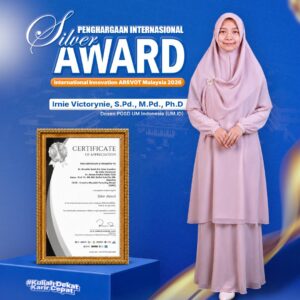 Dosen UM Indonesia Raih Silver Award di Ajang Inovasi Internasional Malaysia Lewat Model Parenting Berbasis Islamic Tarbiyah