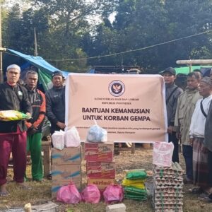 Kemenhaj Salurkan Bantuan Darurat untuk Korban Gempa Flores