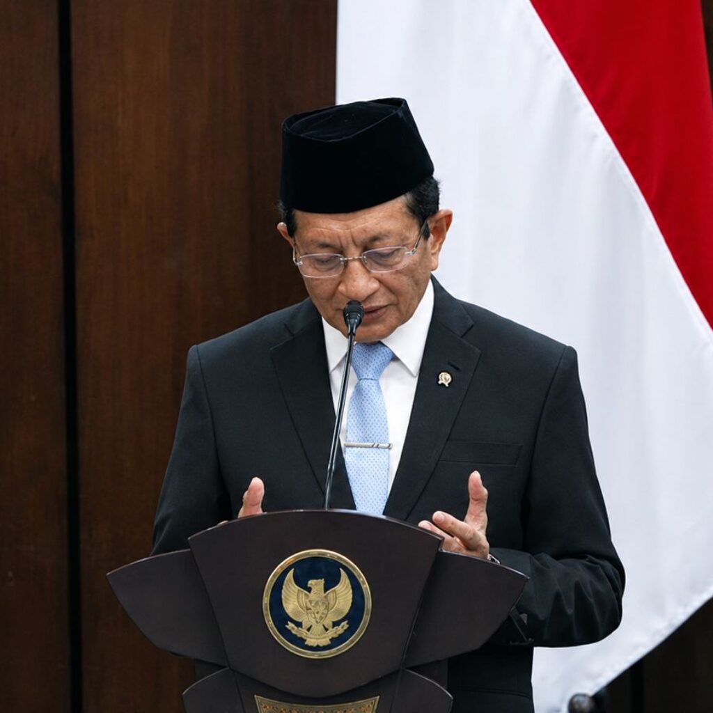 Menag Nasaruddin Umar Pimpin Doa Sidang Tahunan MPR: Satukan Hati dan Pikiran untuk Indonesia